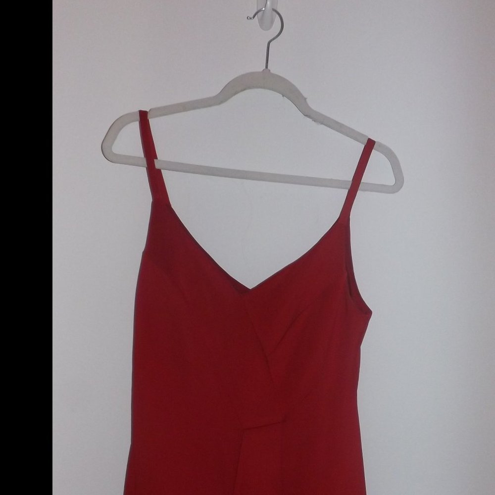 Red homecoming dress